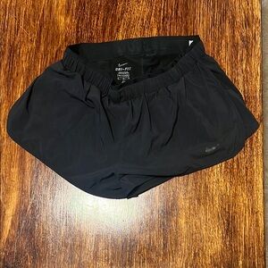 Nike Black Athletic Shorts Lightweight Performance